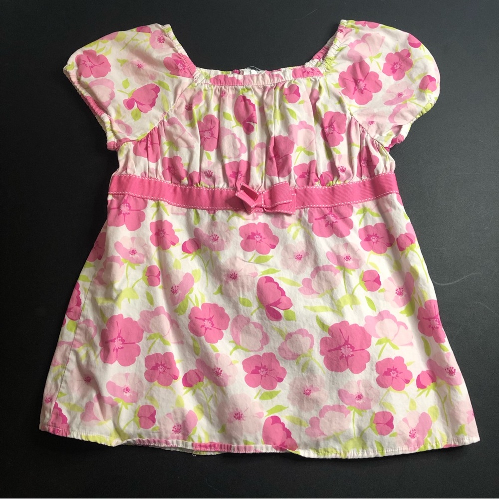 Gymboree Fairy Garden Floral Bow Tunic Top Outlet Size 10
